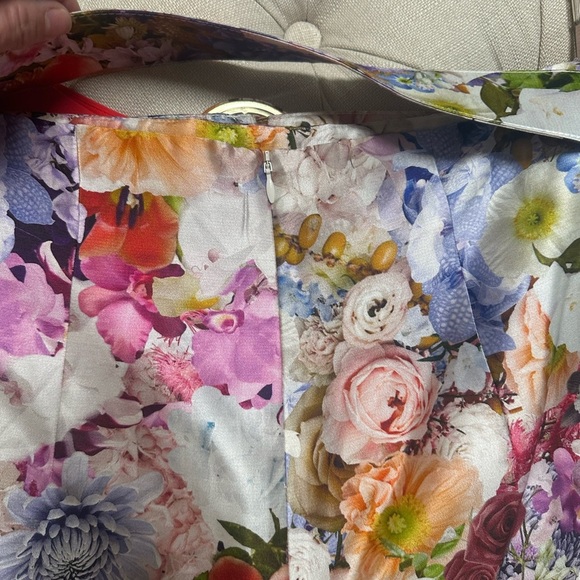 Zimmermann Multicolor Flower Belted Shorts - Picture 7 of 7